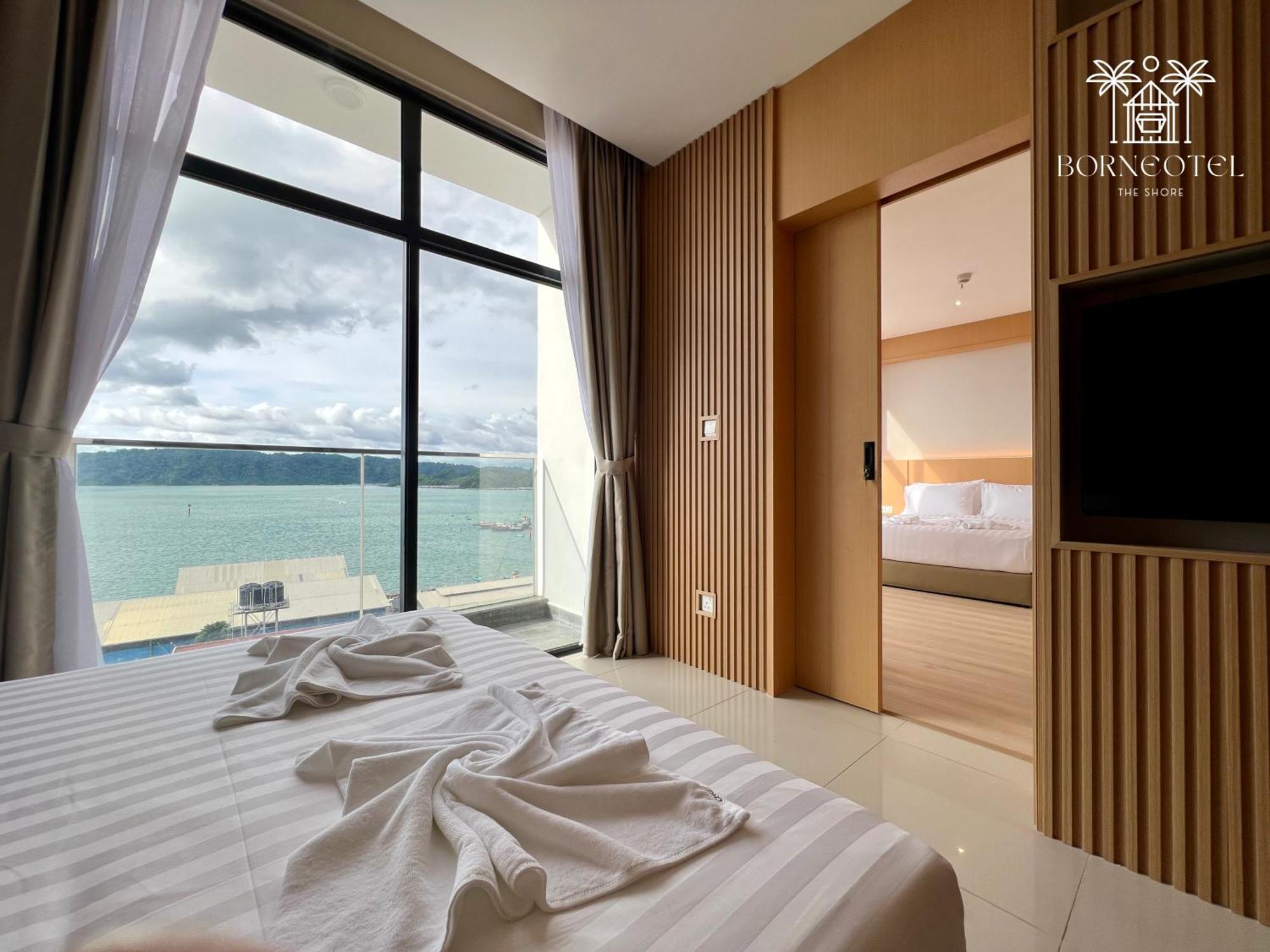 Borneotel The Shore Kk By Chg Kota Kinabalu Phòng bức ảnh