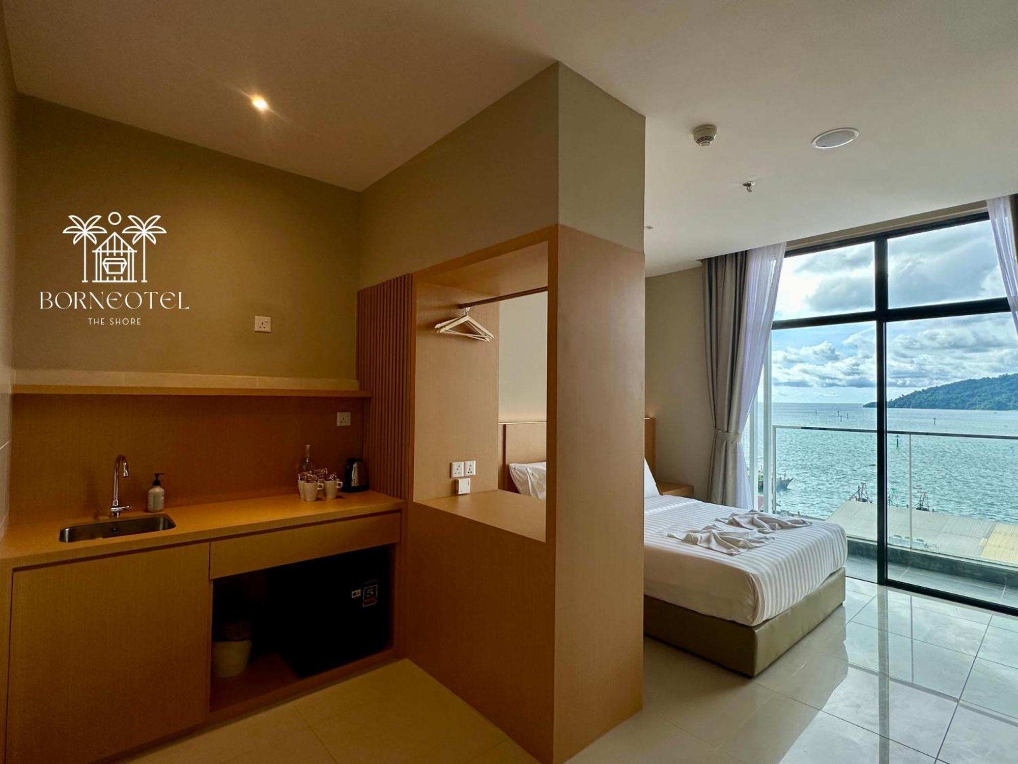 Borneotel The Shore Kk By Chg Kota Kinabalu Phòng bức ảnh