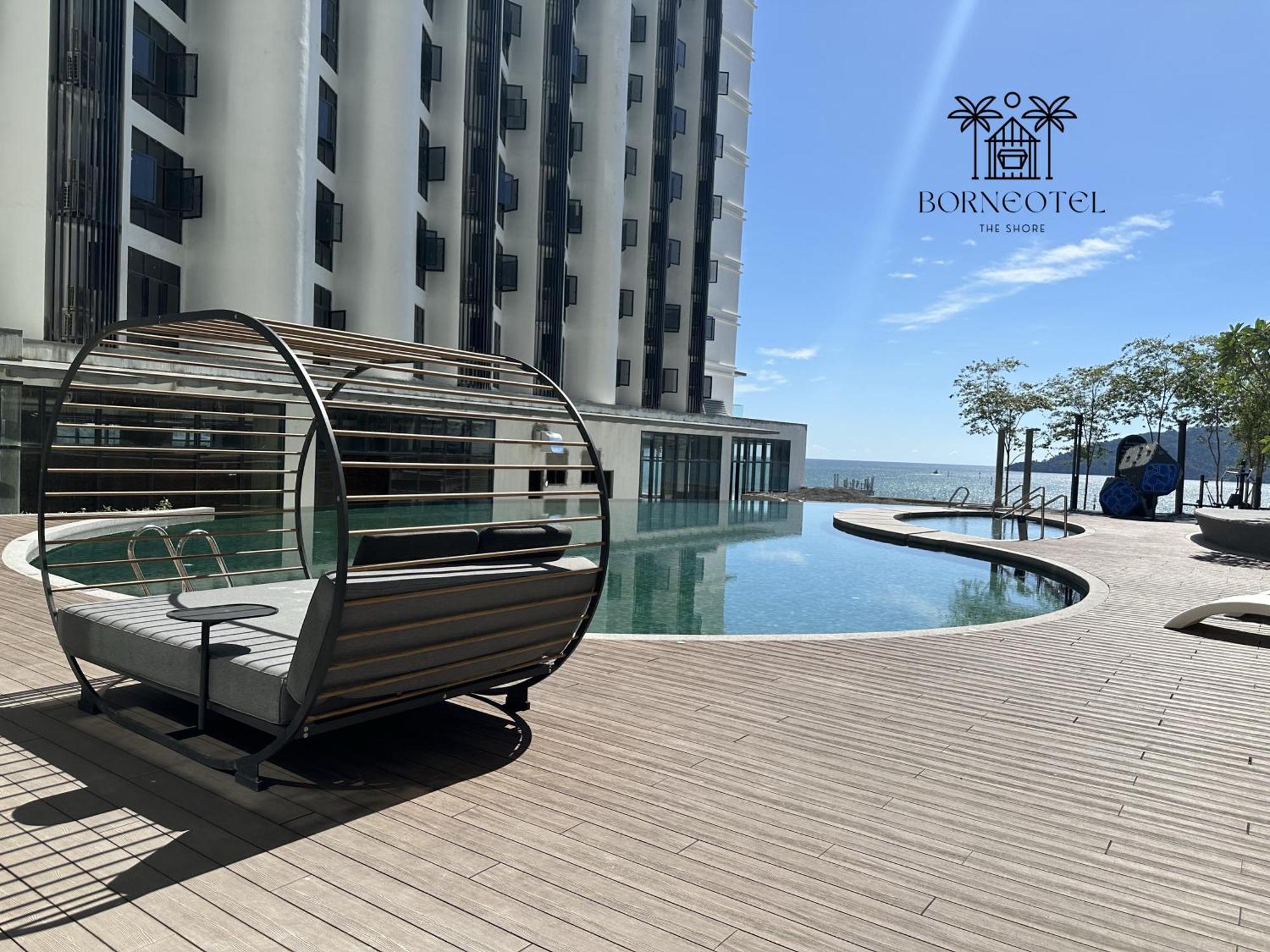 Borneotel The Shore Kk By Chg Kota Kinabalu Ngoại thất bức ảnh